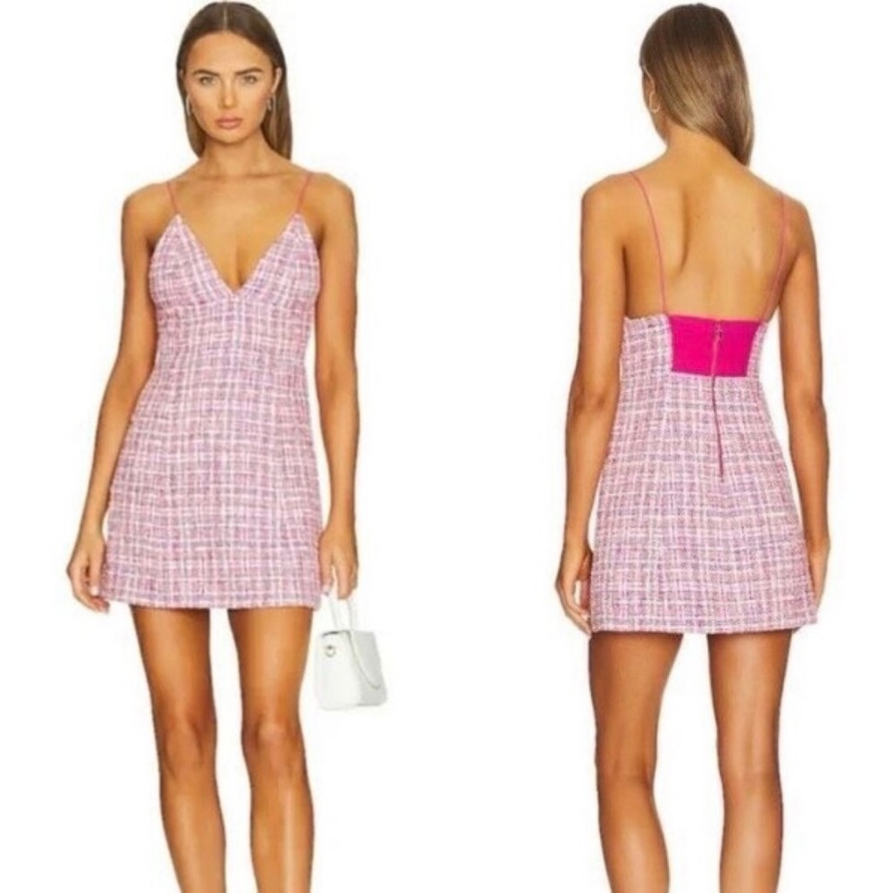 House of Harlow 1960 Pink Mini Dress